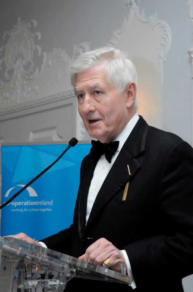 Dr. Christopher Moran Chairman Co-operation Ireland Dinner