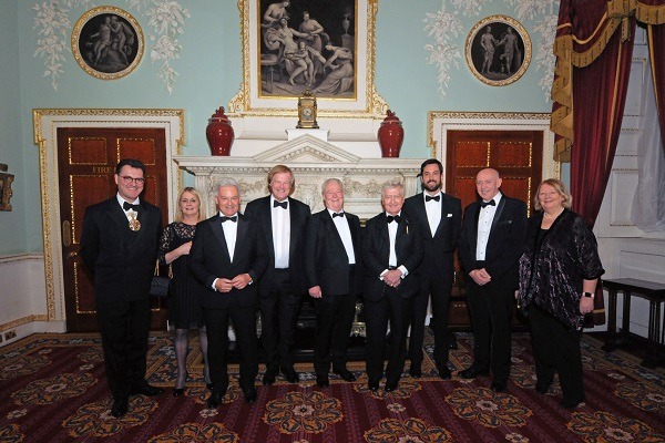 Dr. Christopher Moran Sir Alan Duncan Sir David Wootton Lord Mayor City of London Dinner 2019