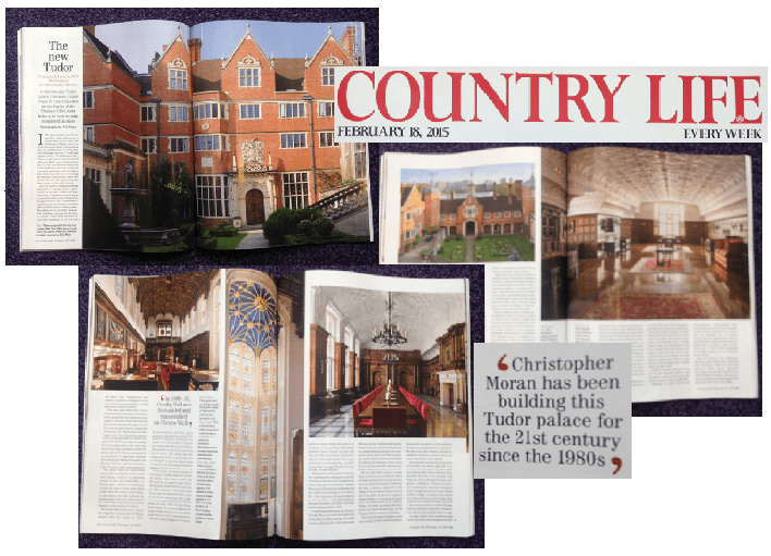 Country Life Crosby Hall interior feature Christopher Moran