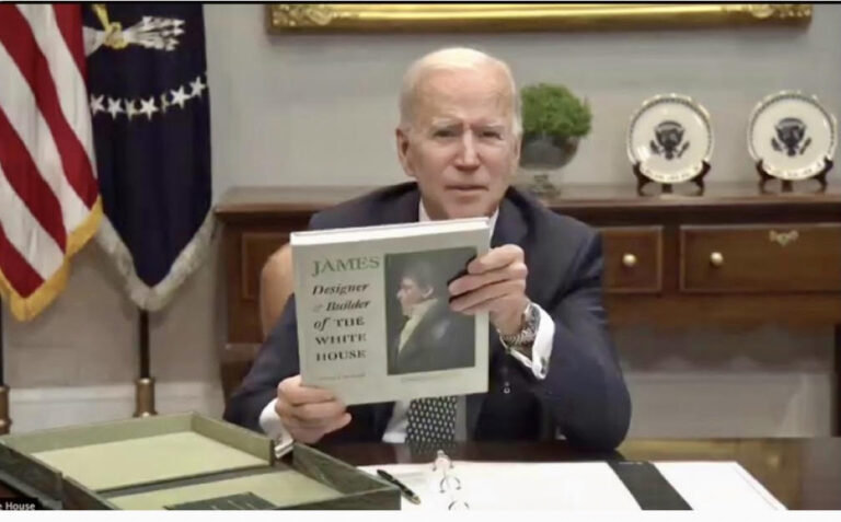 US PRESIDENT JOE BIDEN WHITE- OUSE HISTORICAL ASSOCIATION BOOK JAMES HOBAN