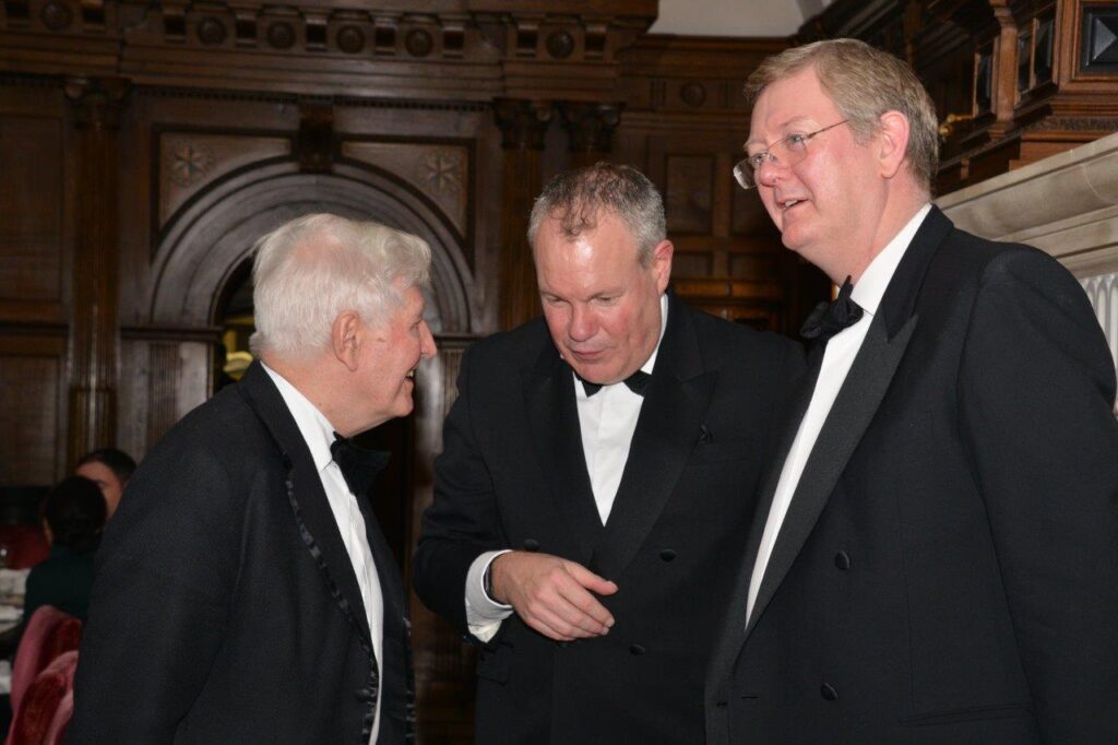 DR CHRISTOPHER MORAN CROSBY MORAN HALL ANNUAL ANGLO-IRISH DINNER CONOR BURNS THE LORD CAINE
